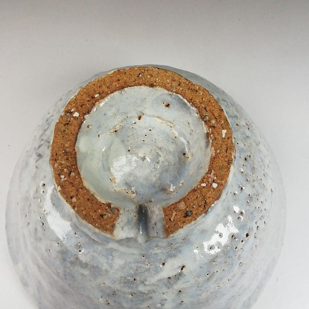 Ｔ５５　茶碗　『粉引茶碗』『斎藤乾一作』　共箱　抹茶碗　茶道具