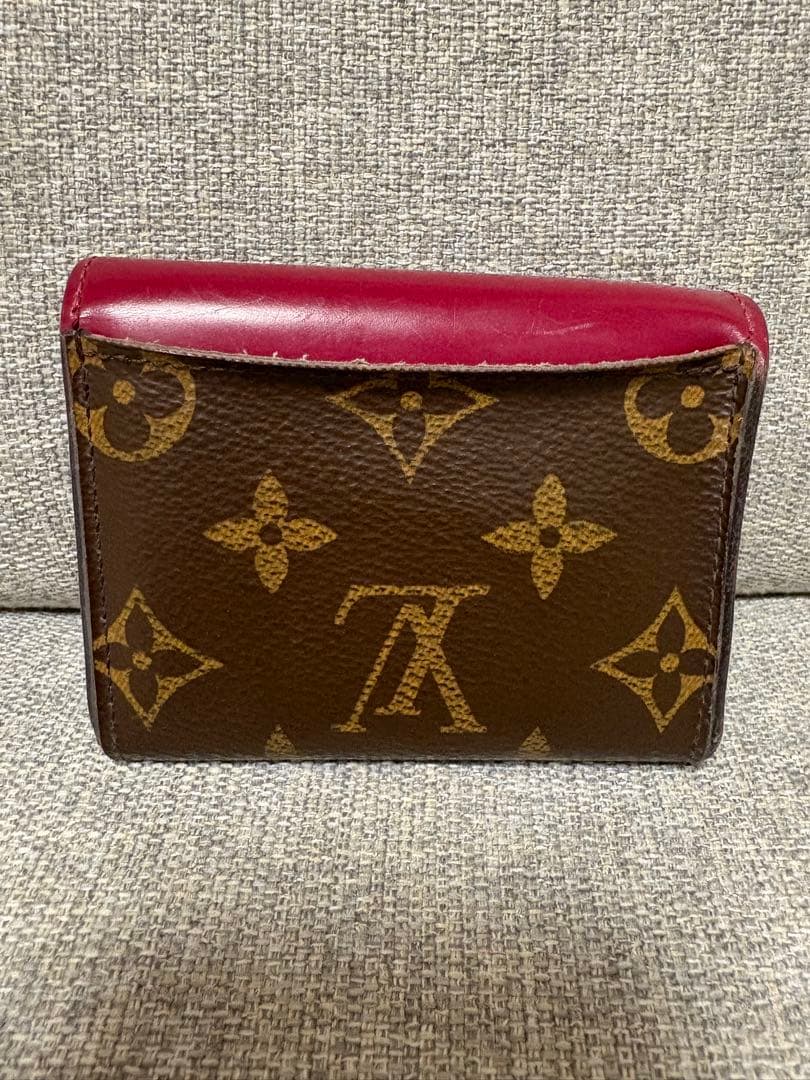 ルイヴィトン ポルトフォイユ・ゾエ 三つ折り ミニ財布