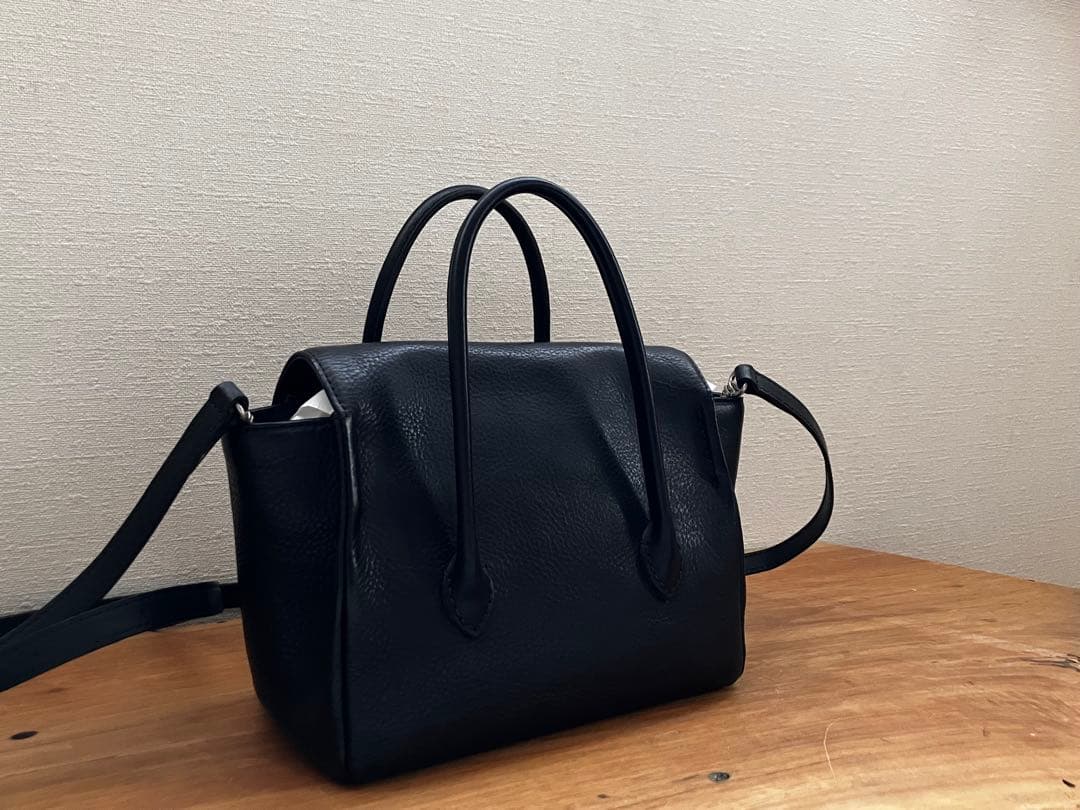 アーツアンドサイエンス Stitch flap bag mini ブラック