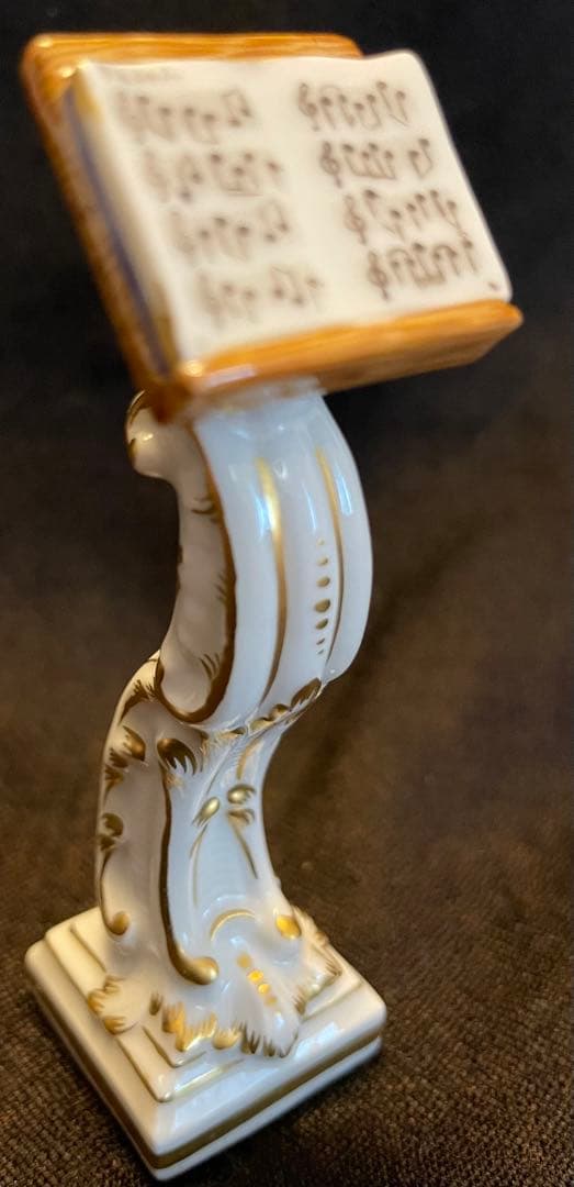 【ブルース美品】マイセン 猿の楽団 楽譜台 1級品