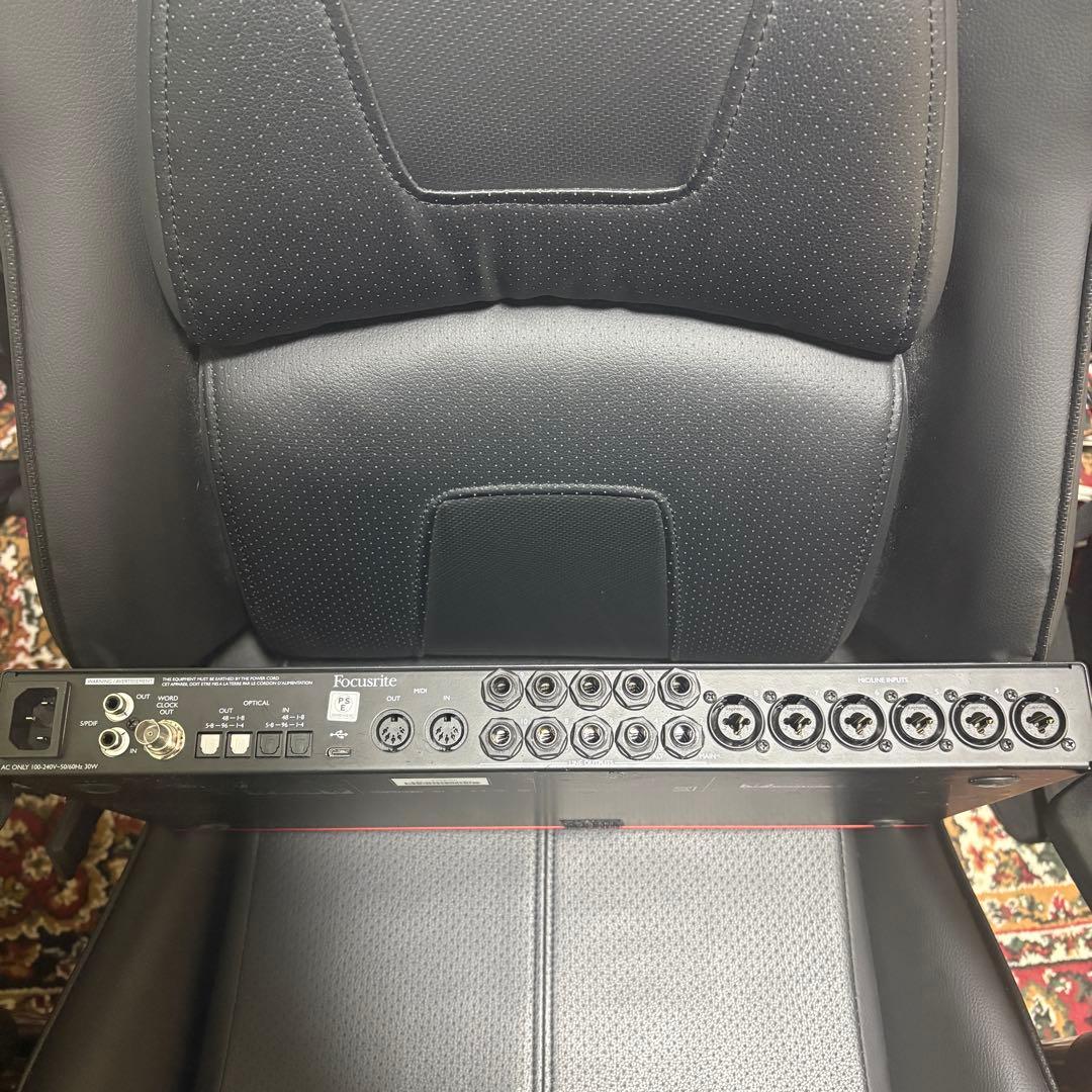 DTM・DAW Focusrite Scarlett 18i20 gen 3rd