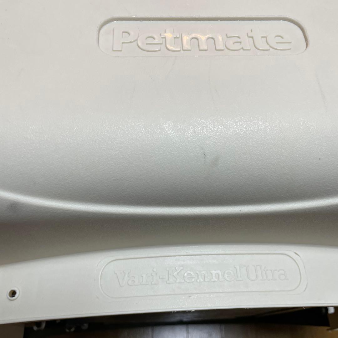 犬用プラスチックケージ ホワイト/グリーン　バリケンネルウルトラL