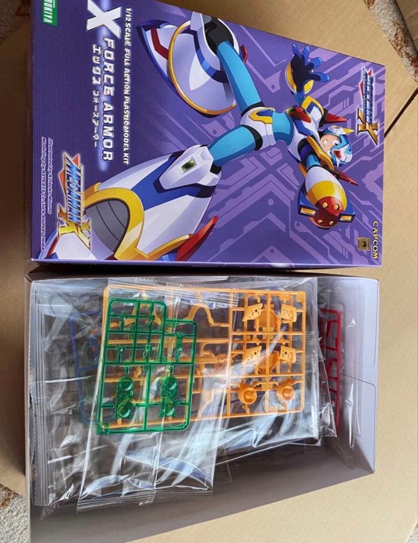 【未開封】コトブキヤ ロックマンX フォースアーマー 1/12 壽屋