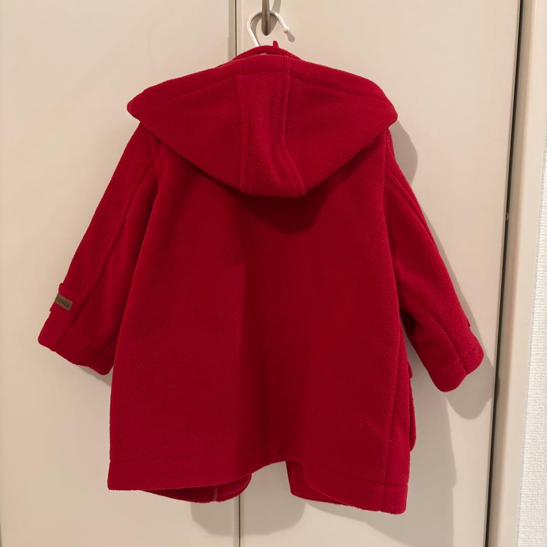 新品未使用　ミキハウス　ダッフルコート　90サイズ