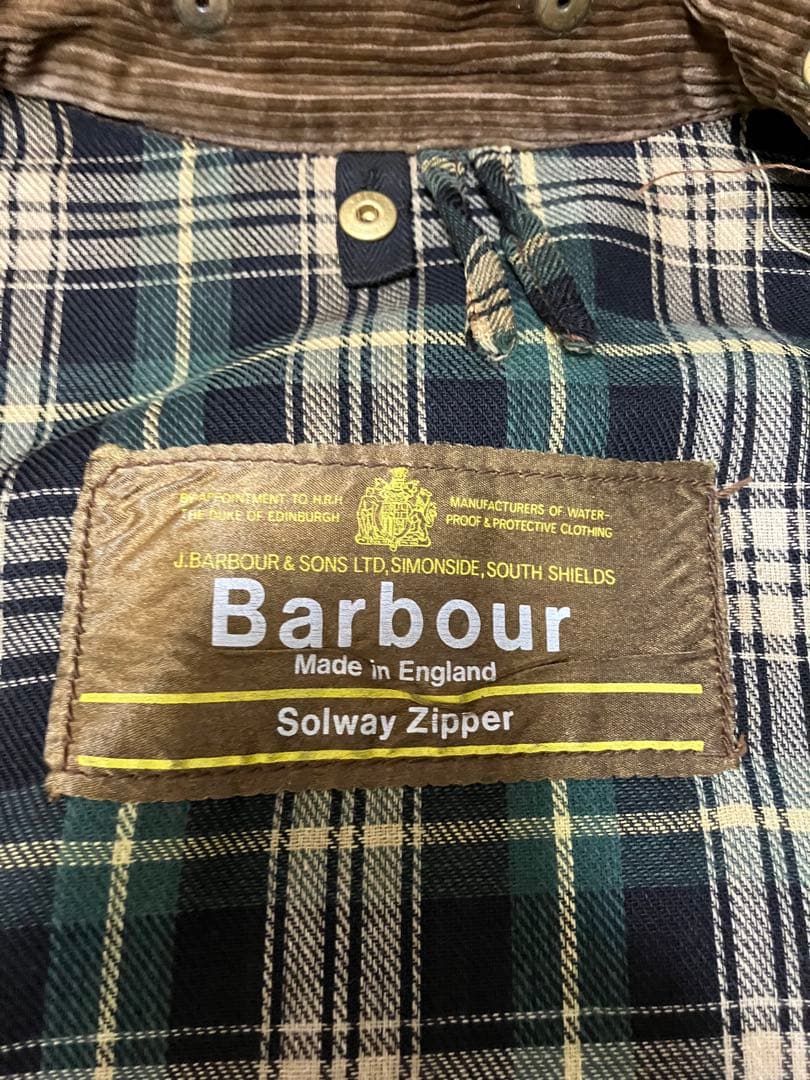 バブアー ソルウェイジッパー 70年代製