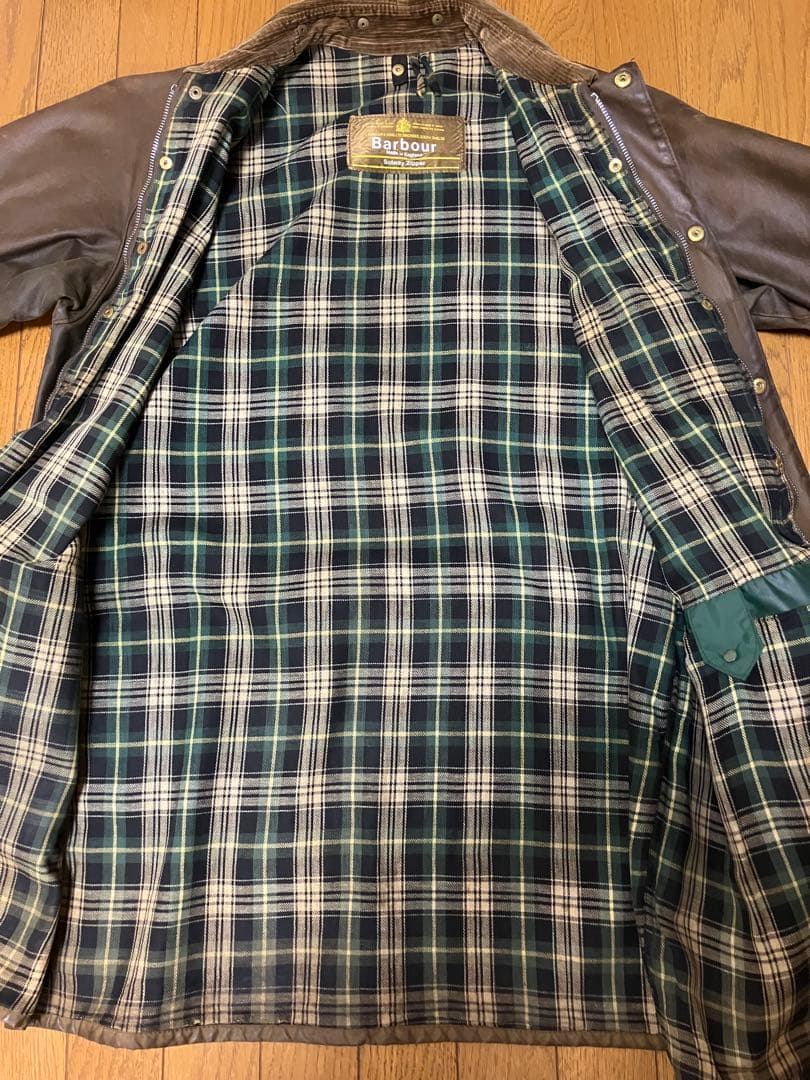 バブアー ソルウェイジッパー 70年代製