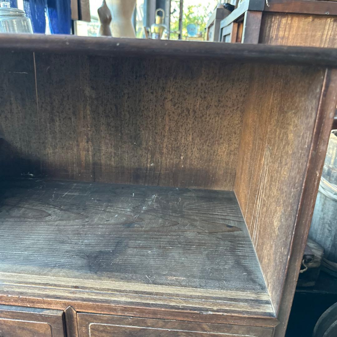 最終お値引き‼️小さめ和ダンス　食器棚や　収納棚に！