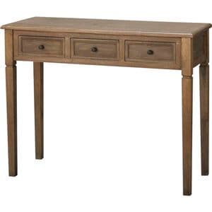 本日限り値引きサイドテーブル幅100cmブラウン木製アンティーク調コンソール