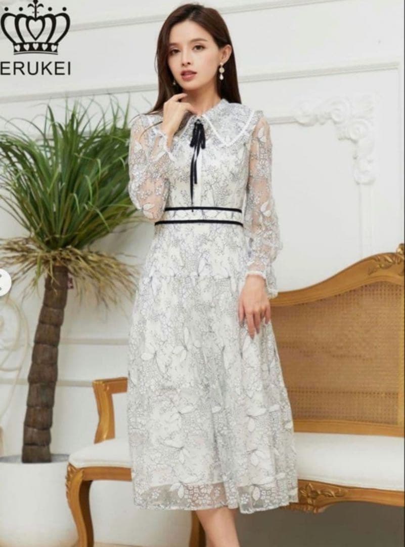 ERUKEI レースドレス