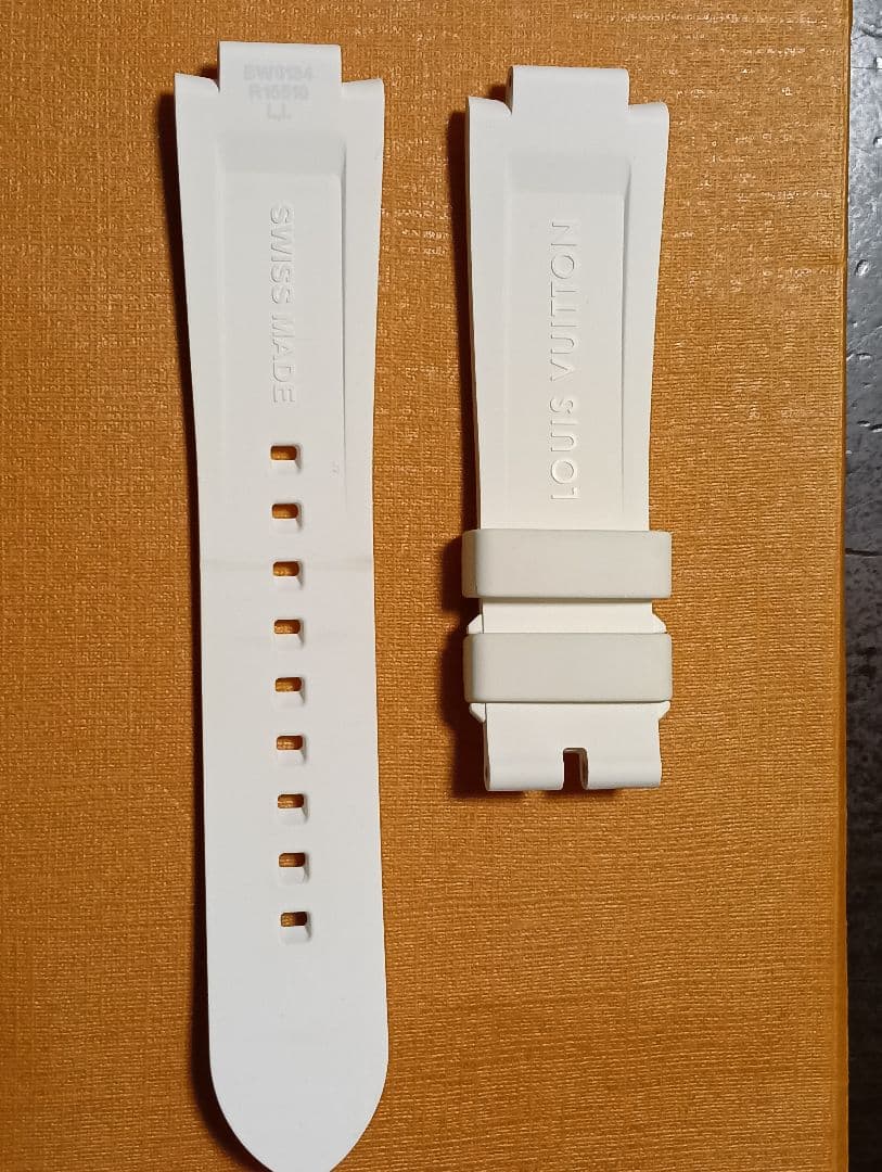 【値下げ不可】タンブール　GM用　ラバーストラップベルトL 　ホワイト