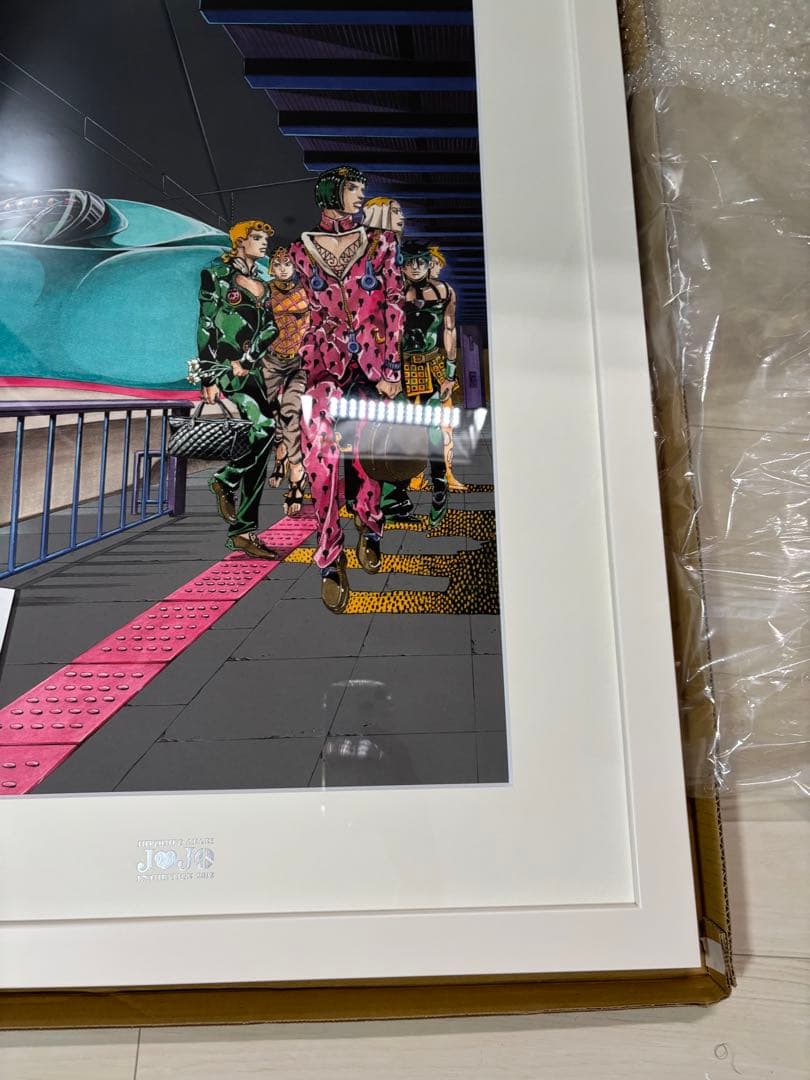 ジョジョ 複製原画 第5部 ブチャラティチーム 荒木飛呂彦 黄金の風