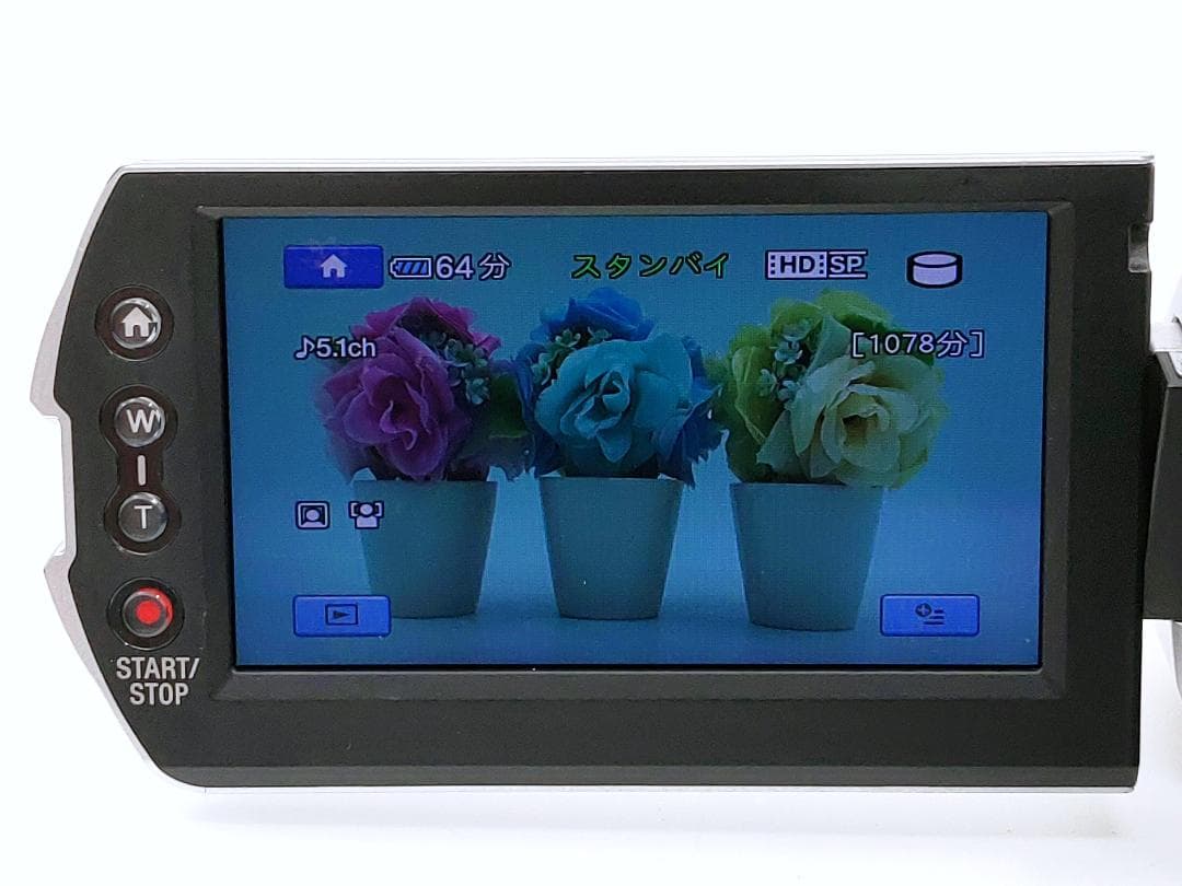 フルハイビジョン録画可能！SONY ビデオカメラ HDR-SR11 01