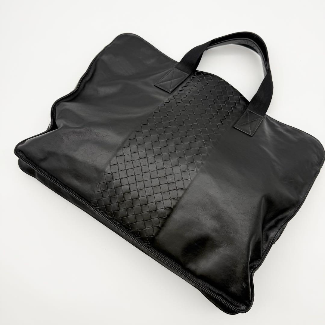 ボッテガヴェネタ イントレチャート ブリーフケース 黒 A4 PC可