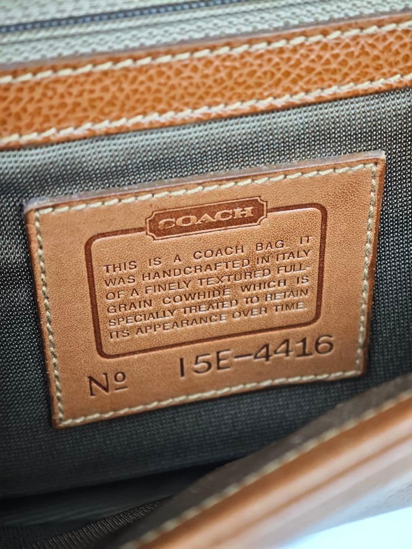 COACH 1995年製 カーネギー ヴィンテージ 本革 バッグ