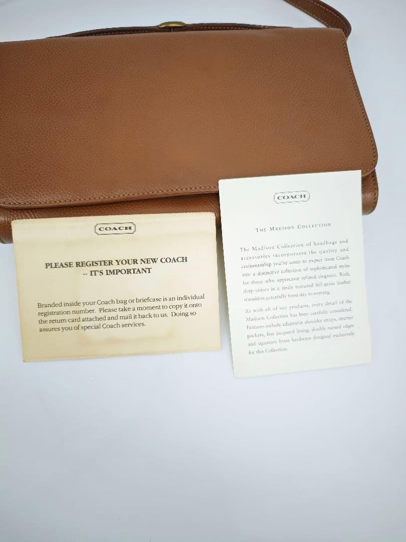 COACH 1995年製 カーネギー ヴィンテージ 本革 バッグ