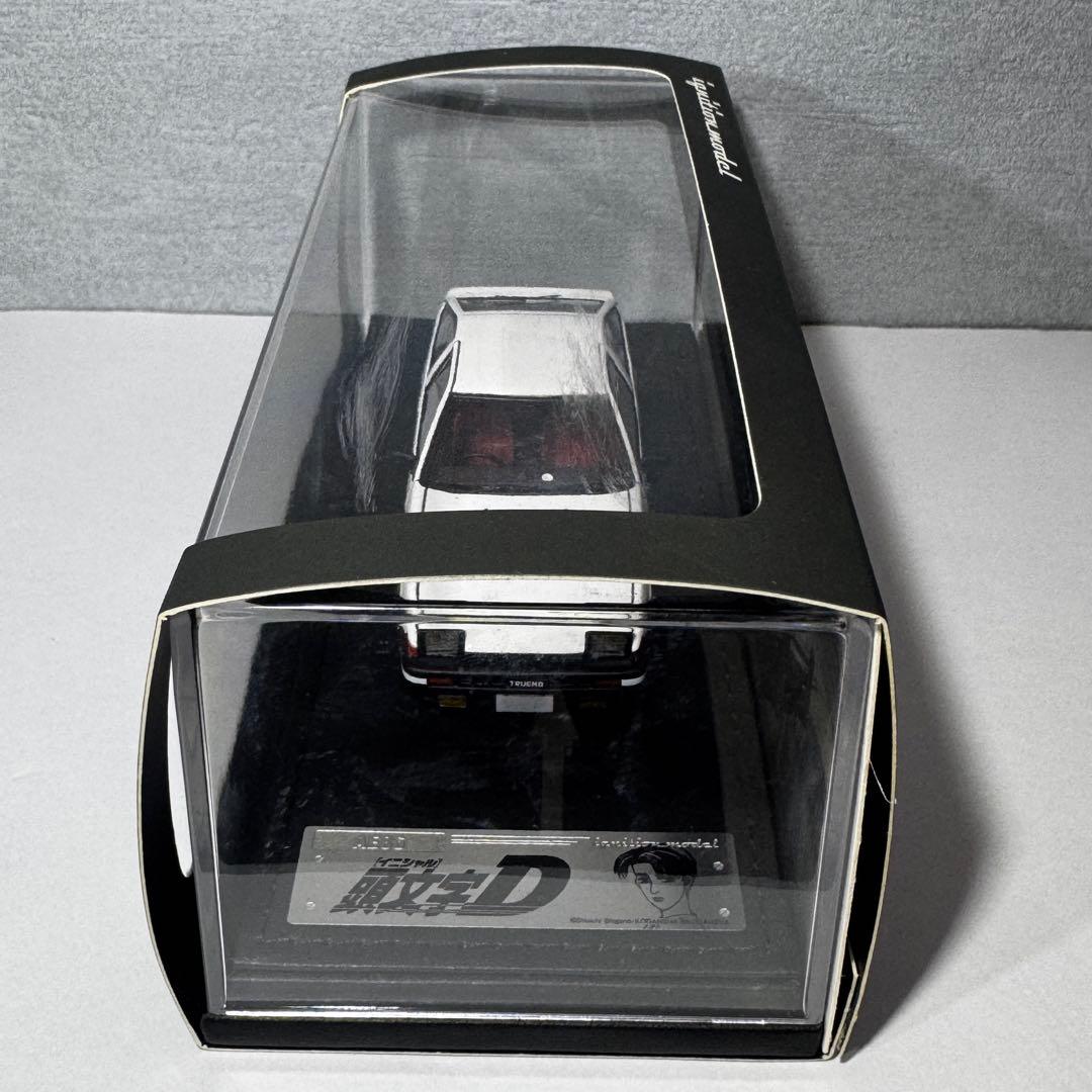 イグニッションモデル 1/43 頭文字D トヨタ スプリンター トレノ AE86