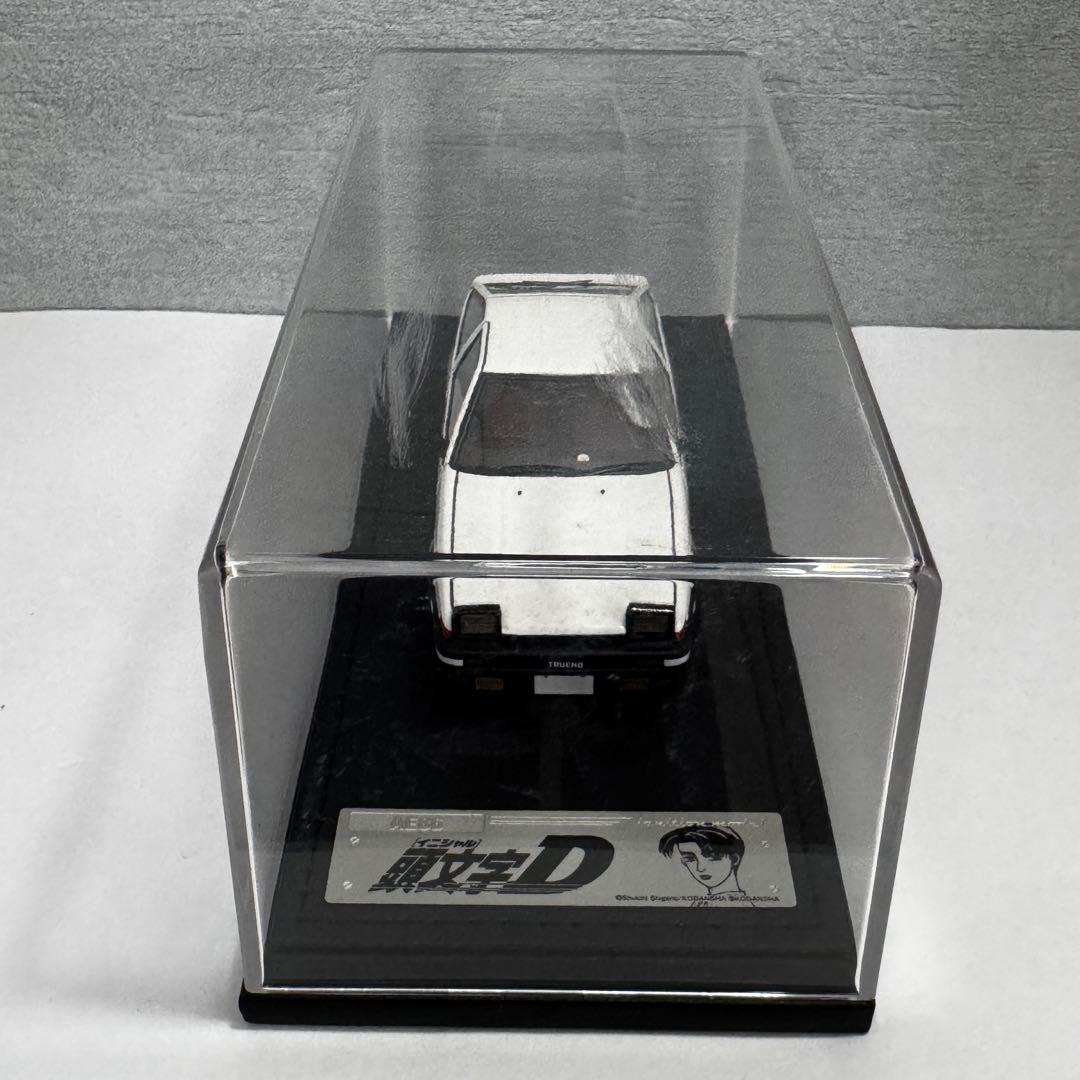 イグニッションモデル 1/43 頭文字D トヨタ スプリンター トレノ AE86