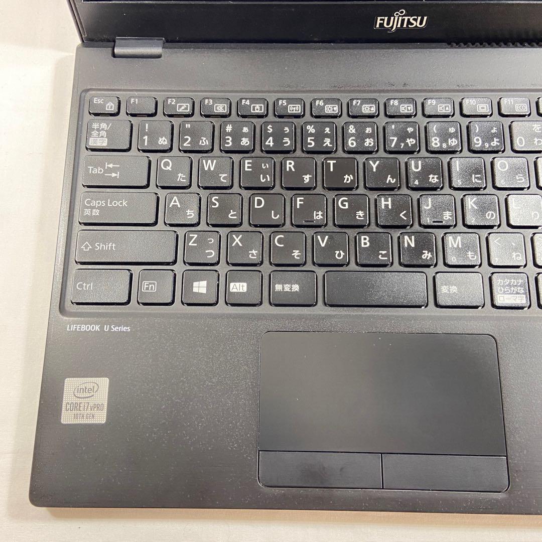 美品 10世代 Core i7 新品SSD512GB 富士通 UH90/E2