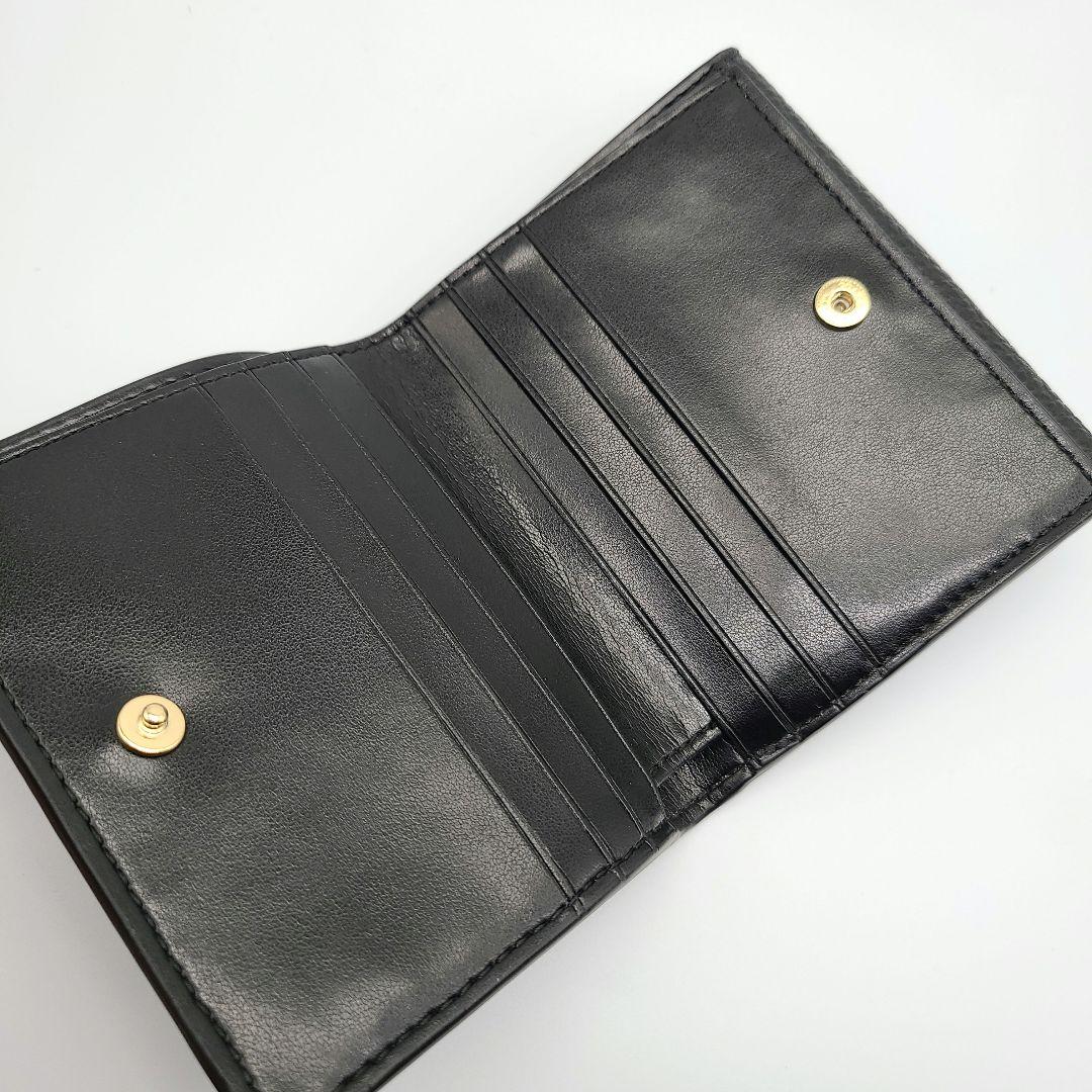 COACH 折り財布 新品 ブラック 小銭入れ お札入れ 黒 レディース