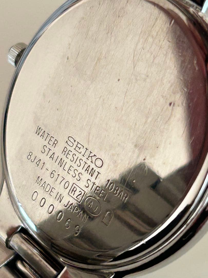 SEIKO セイコー DOLCE ドルチェ メンズ クォーツ 腕時計 稼働品