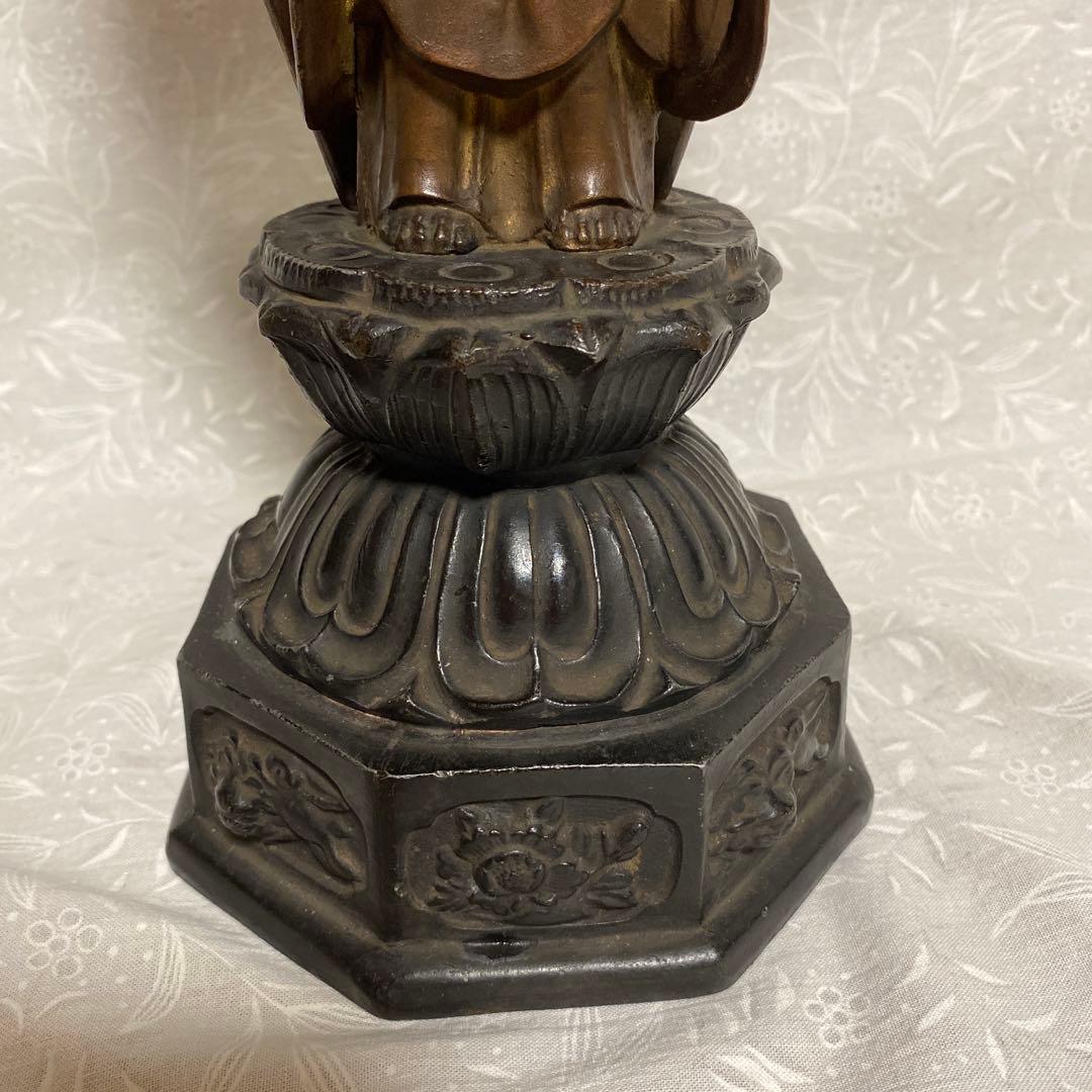 仏教 美術品 仏像 舟型 阿弥陀如来 立像 骨董品 古美術品