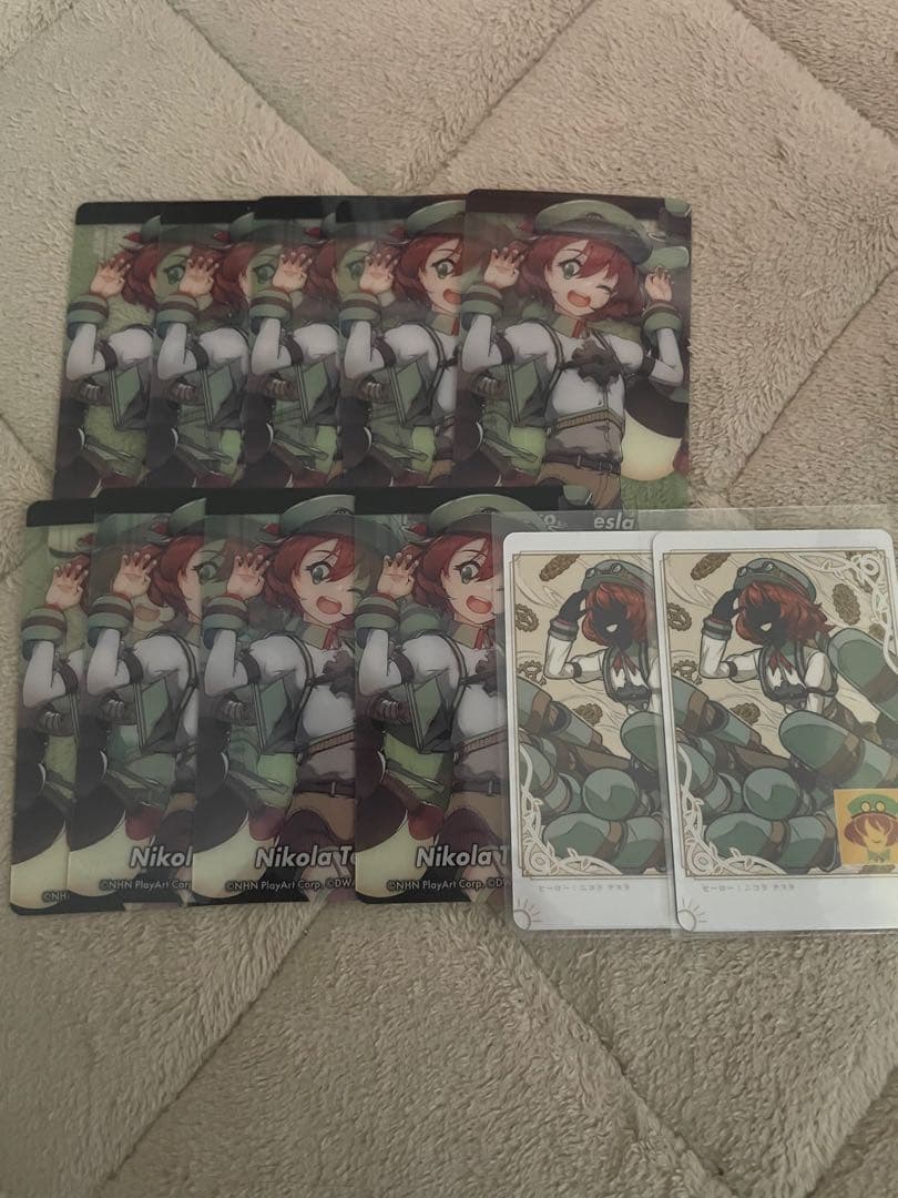 コンパス クリアカード 2021年 激レア テスラ 9枚 人狼カード2枚