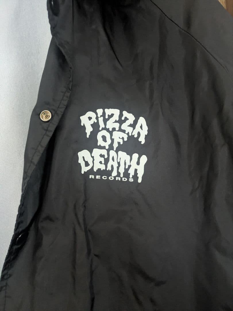 Pizza of Death コーチジャケット ブラック