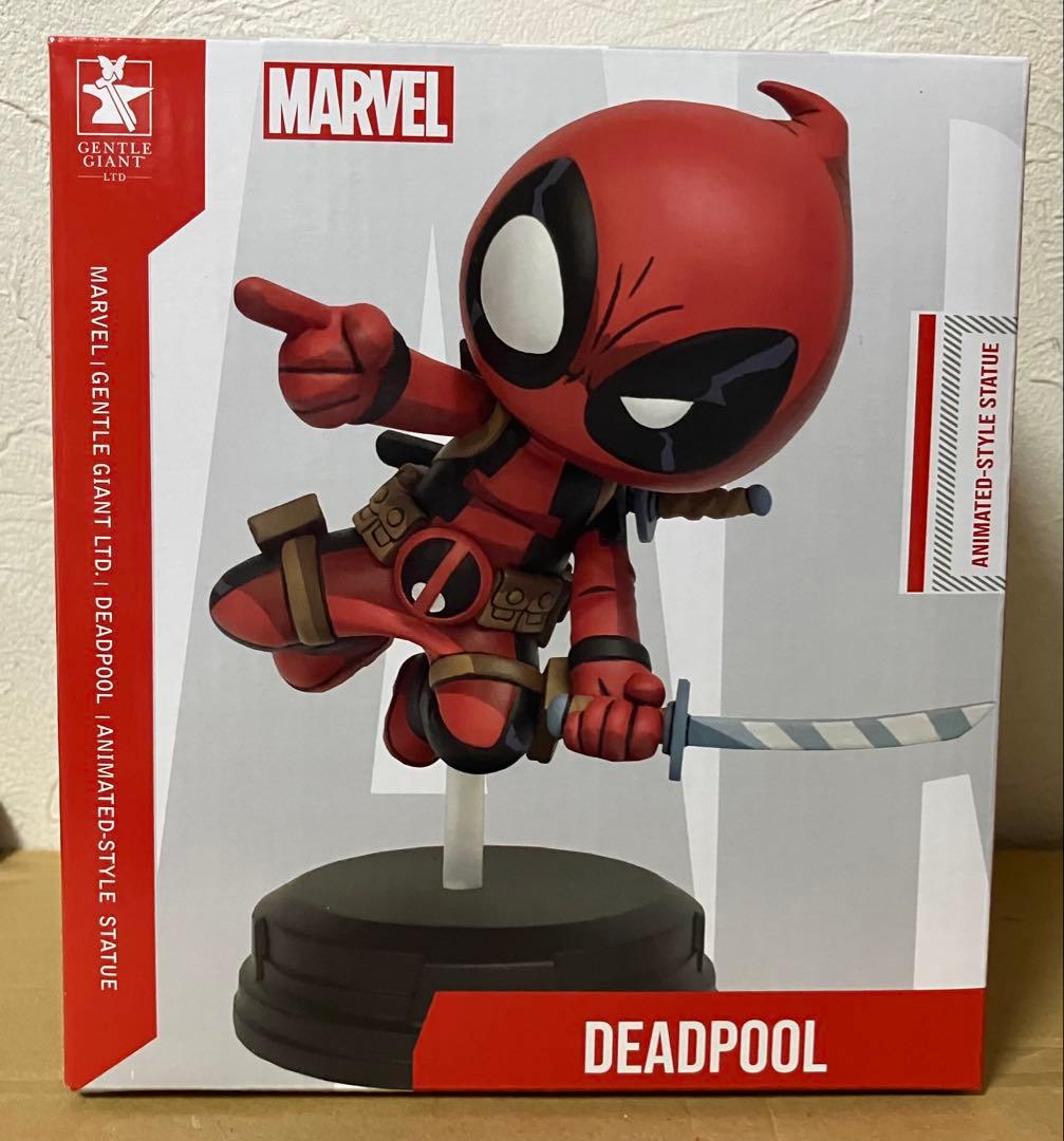 限定3000個！ デッドプール アニメイテッド ミニスタチュー ※26日まで出品