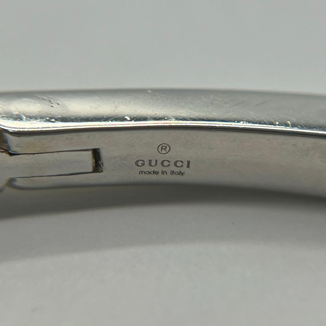 グッチ GUCCI 釘モチーフ バングル SV925 ヴィンテージ 希少