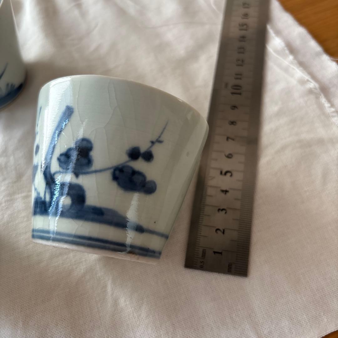 骨董　蕎麦猪口　湯呑み　3個セット