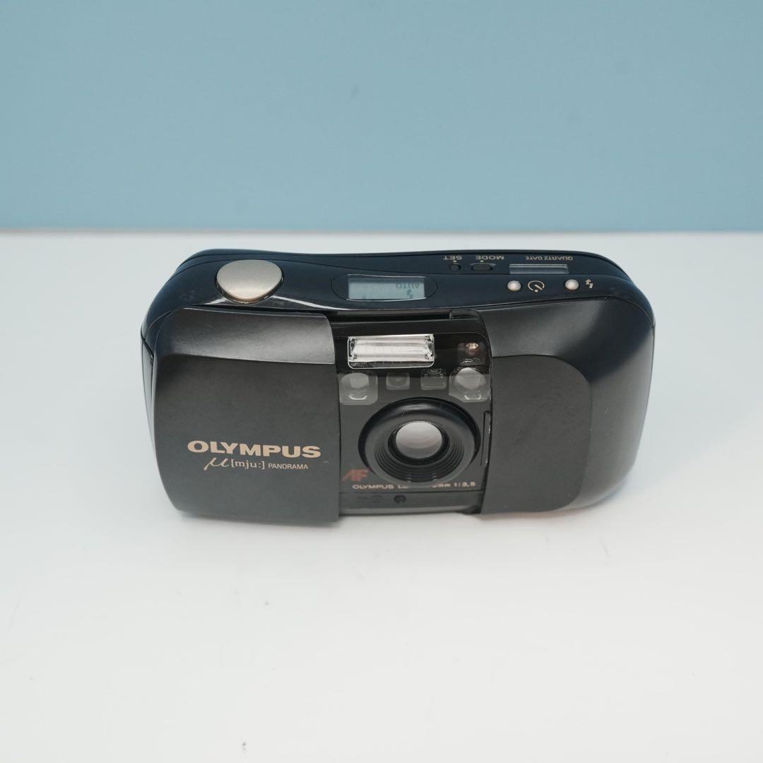 OLYMPUS μ PANORAMA フィルムカメラ 美品 a5101