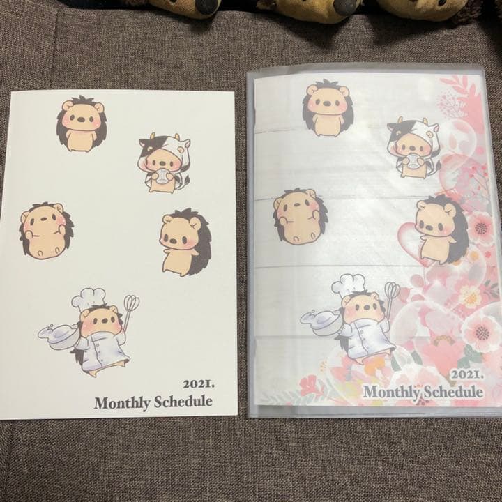 スケジュール帳❤表紙サンプル