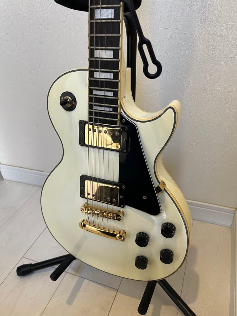BUSKER'S バスカーズ レスポール カスタム BLC 白