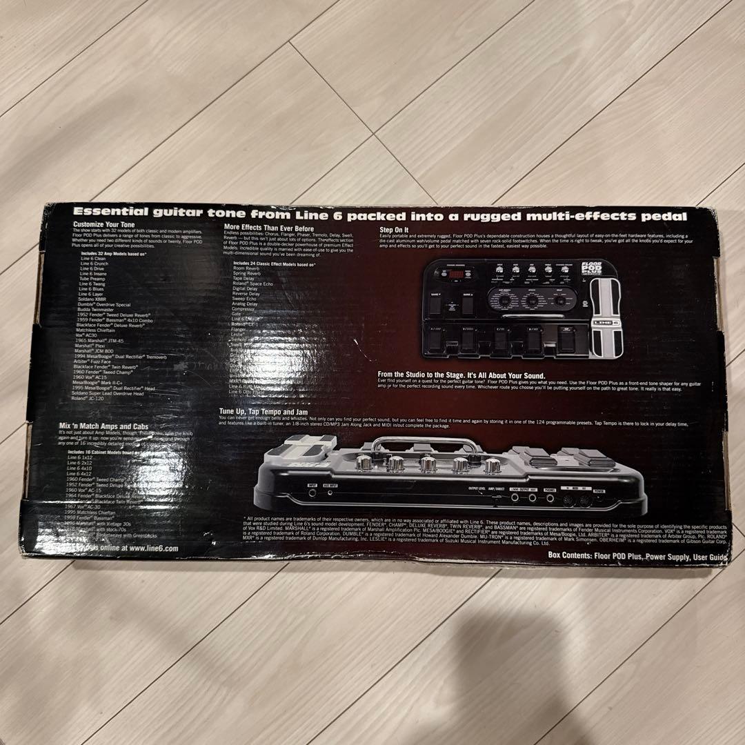 Line 6 Floor Pod Plus ギターエフェクター