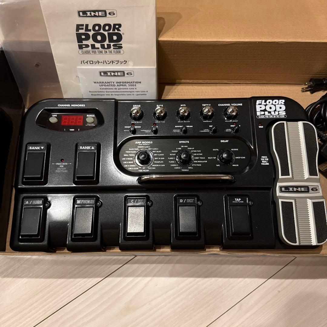 Line 6 Floor Pod Plus ギターエフェクター