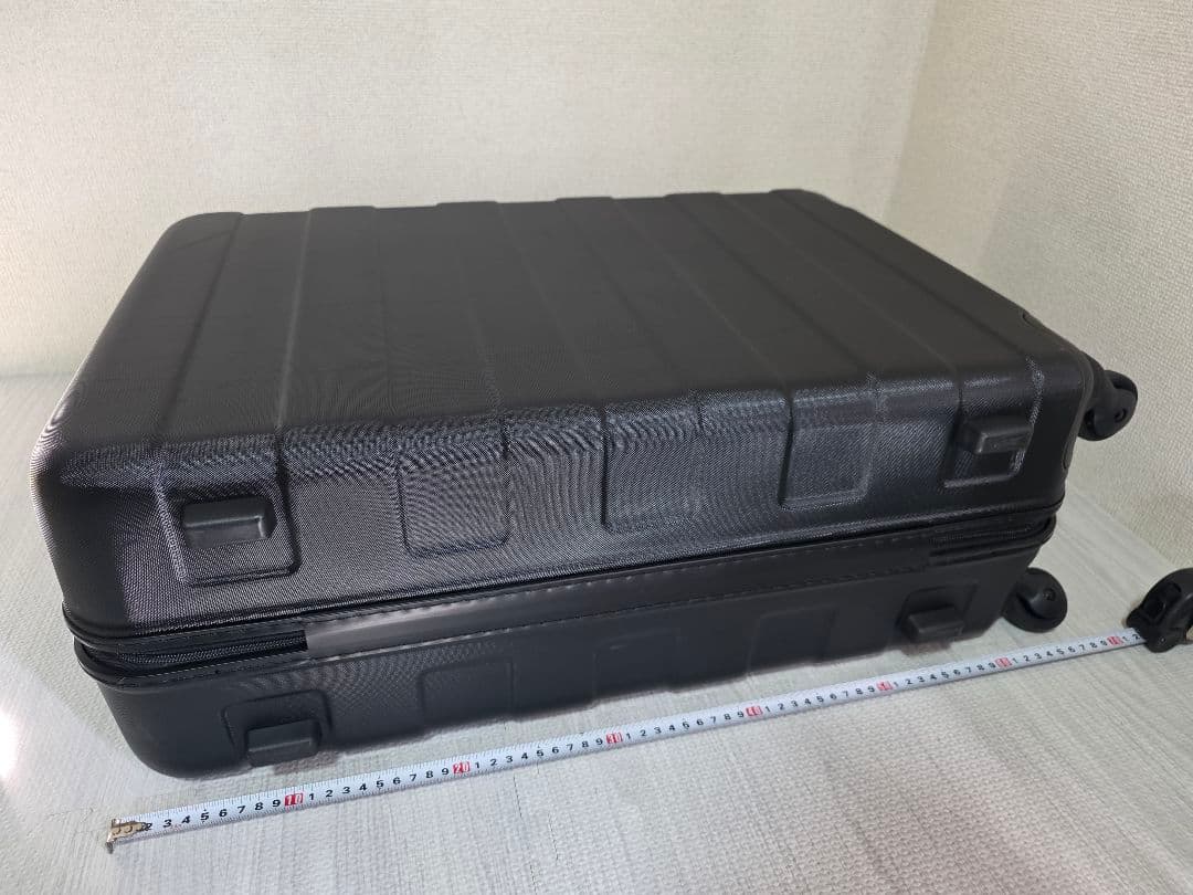 【鍵付き】無印良品　ブラック キャリーケース