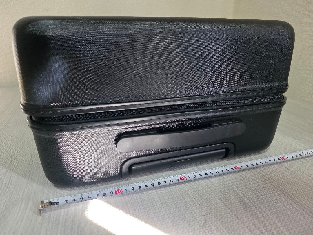 【鍵付き】無印良品　ブラック キャリーケース