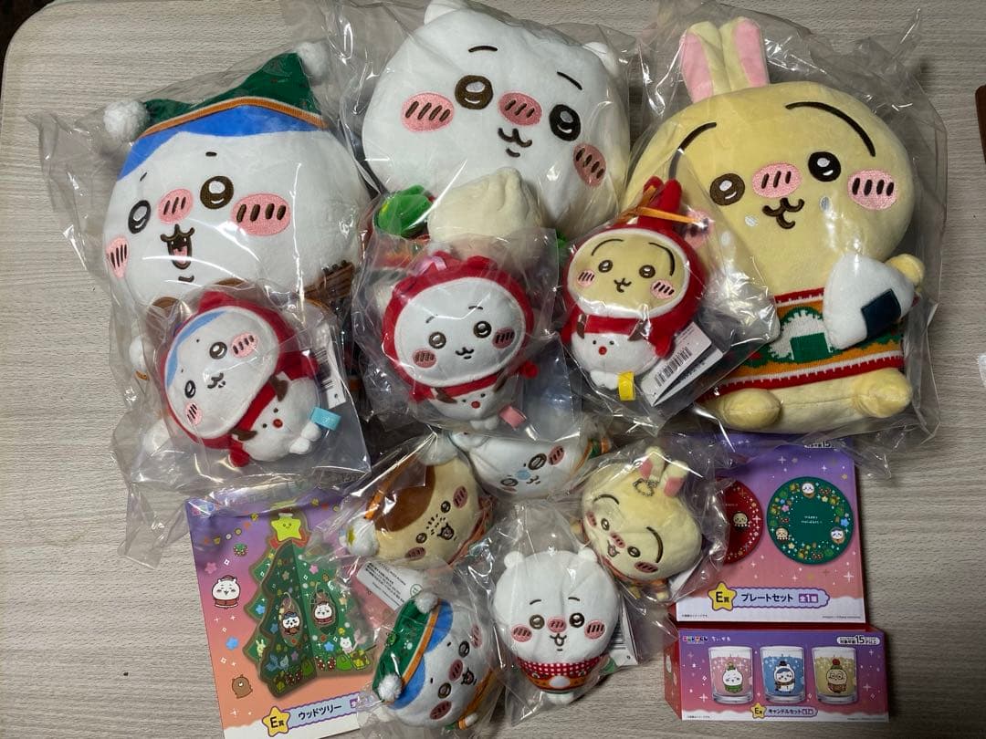 ちいかわ　エニマイくじ　セミコンプ14種セット　ラストワンのみ無し　新品未開封