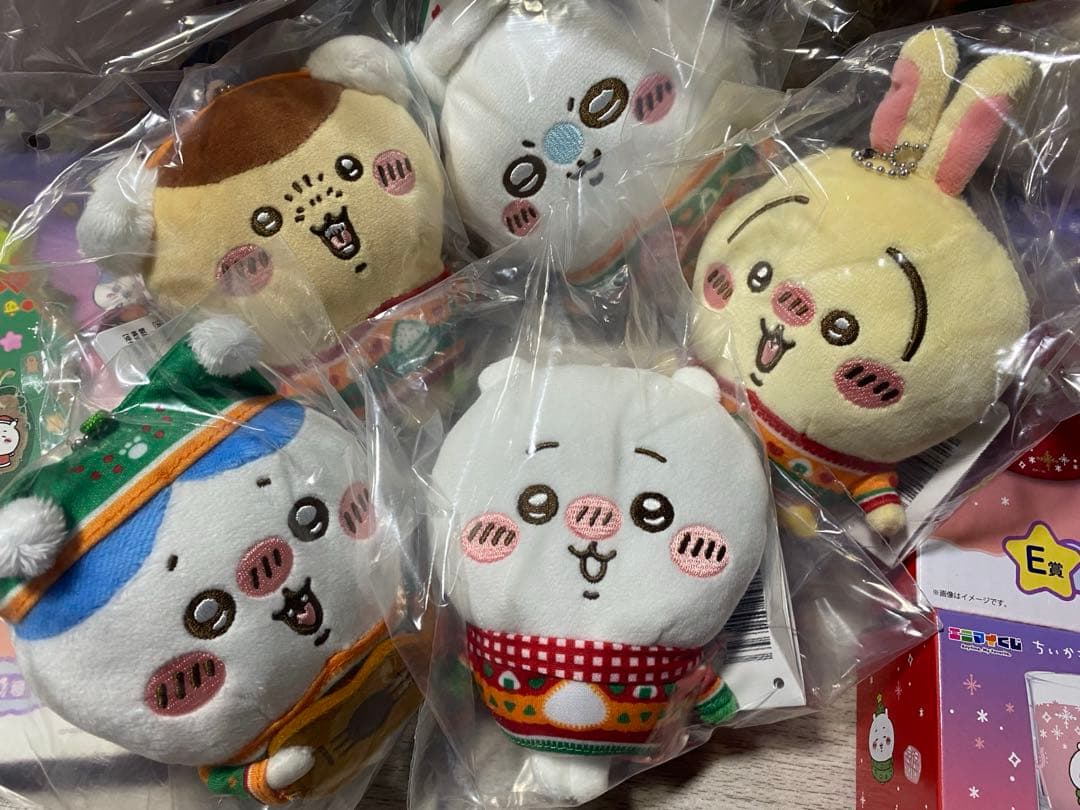 ちいかわ　エニマイくじ　セミコンプ14種セット　ラストワンのみ無し　新品未開封