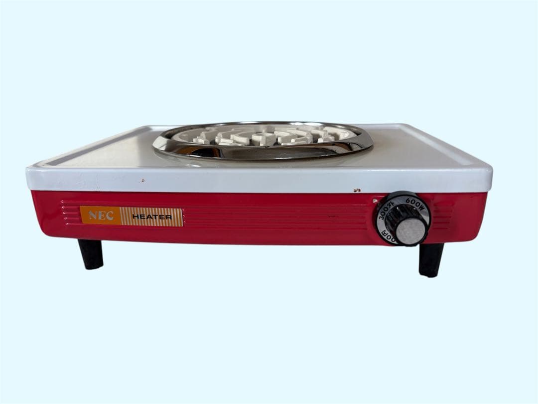 【レトロ家電・ジャンク品】NEC 電気コンロ EK-660 4段スイッチ付