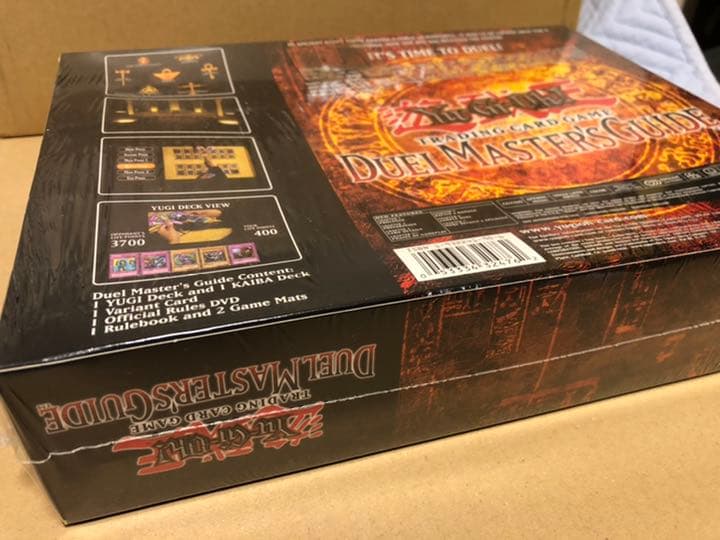 遊戯王　英語版 DUEL MASTER'S GUIDE 未開封BOX