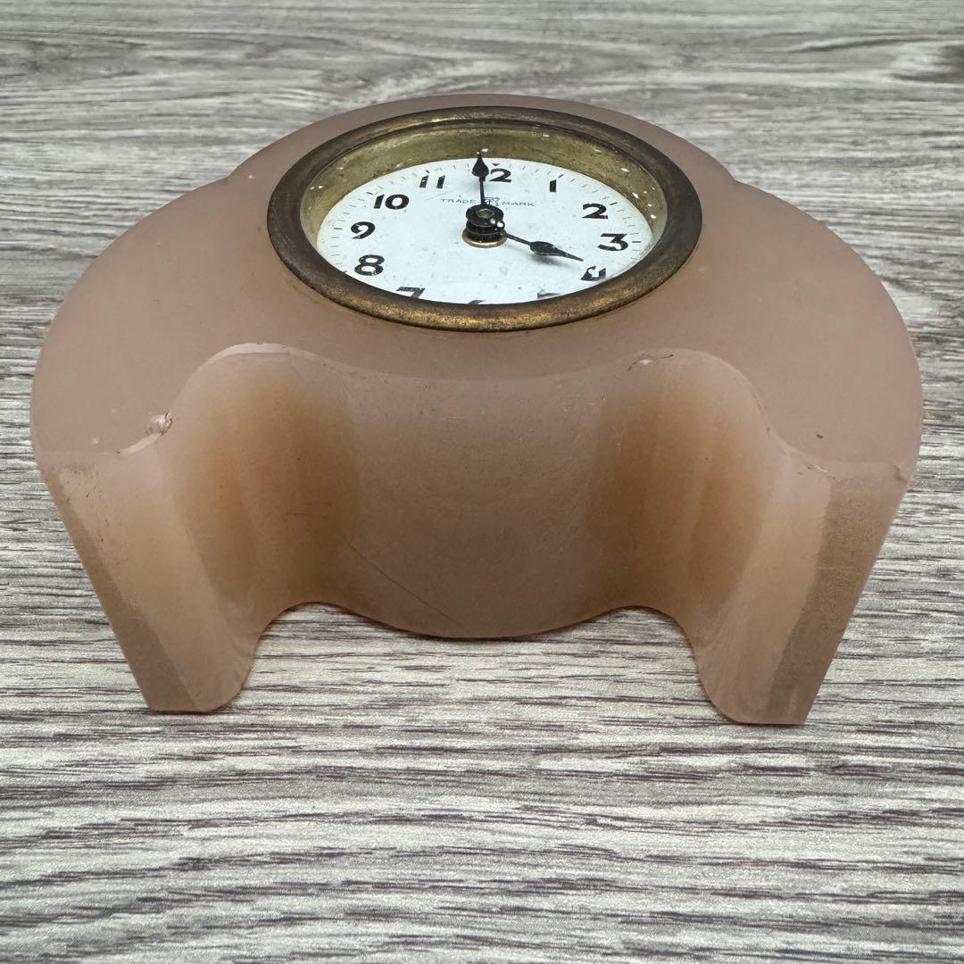 TRADE MARK 時計 ウランガラス