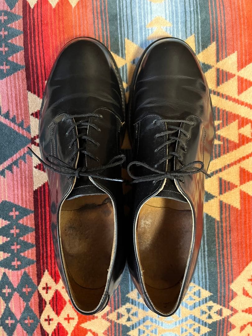 90's アメリカ軍 US NAVY レザーソール サービスシューズ