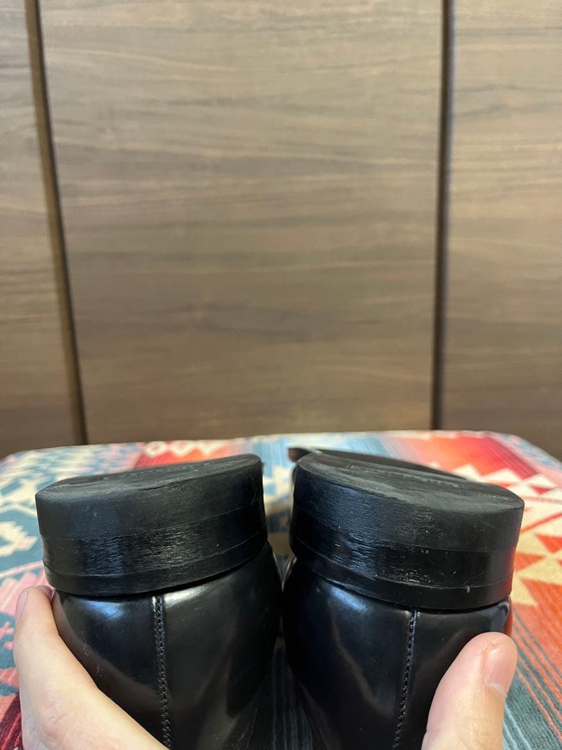 90's アメリカ軍 US NAVY レザーソール サービスシューズ