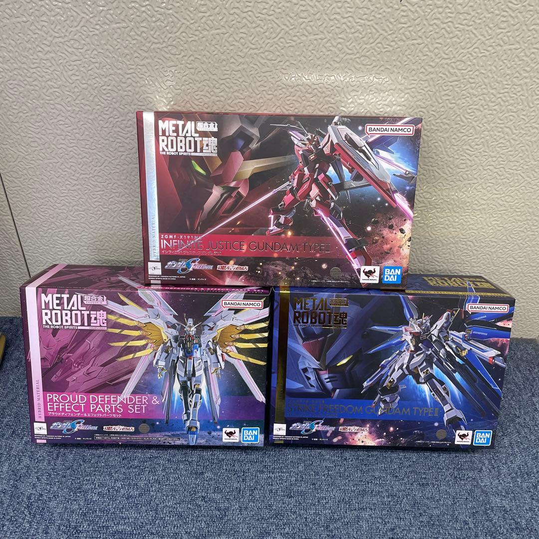 L ROBOT魂　SEEDFREEDOM３点セット