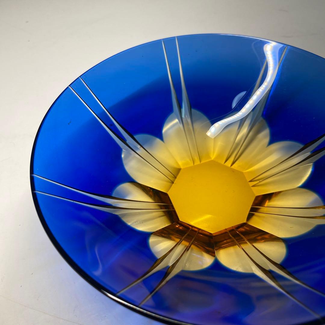 【茶道具】HOYACRYSTAL 冷抹茶碗（共箱）