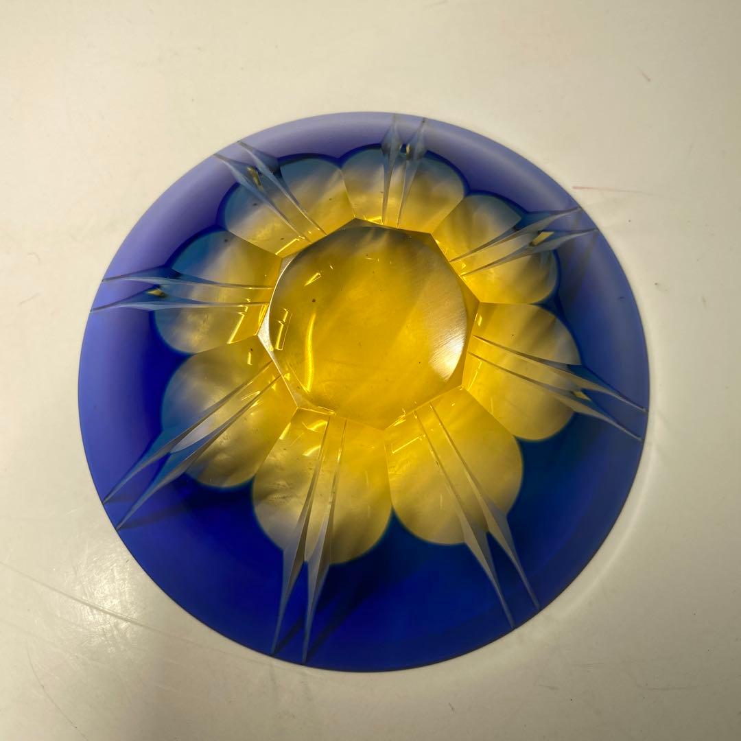 【茶道具】HOYACRYSTAL 冷抹茶碗（共箱）