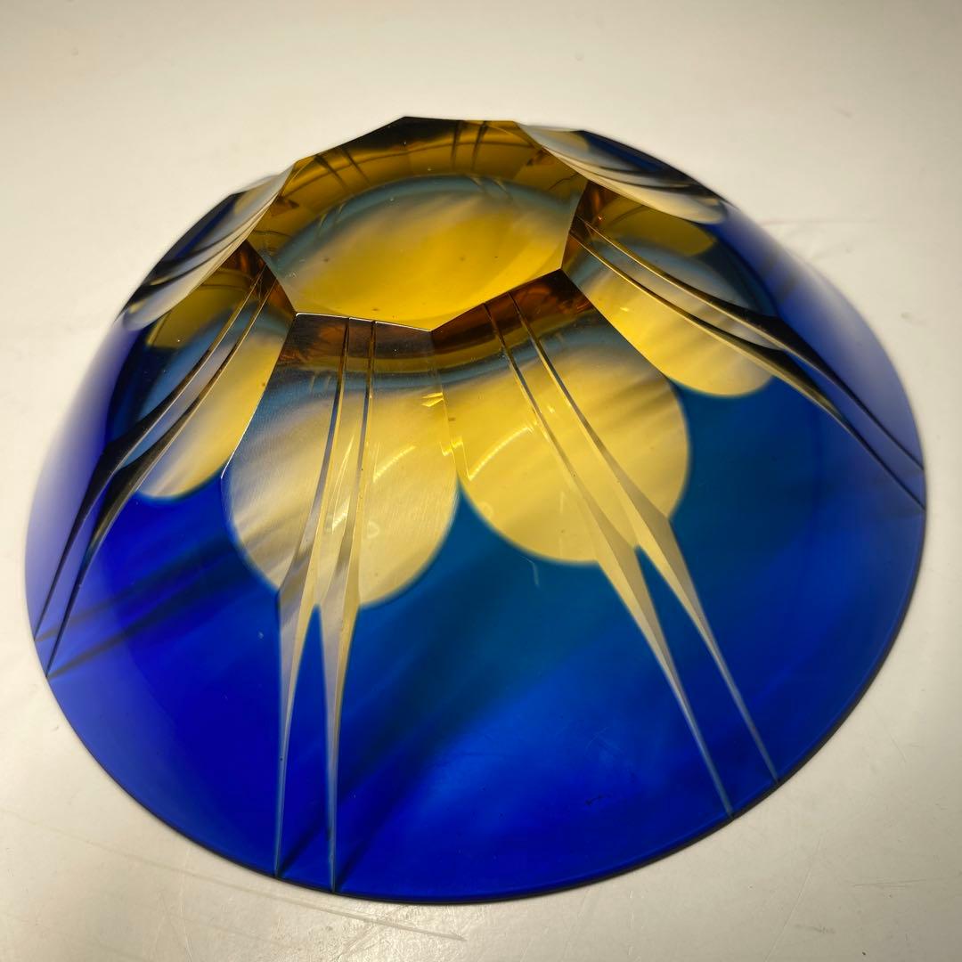 【茶道具】HOYACRYSTAL 冷抹茶碗（共箱）