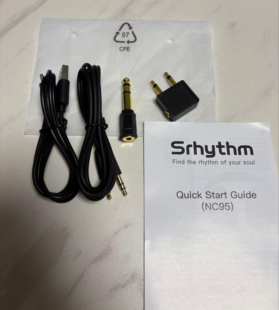 Srhythm NC95 ヘッドホン Bluetooth