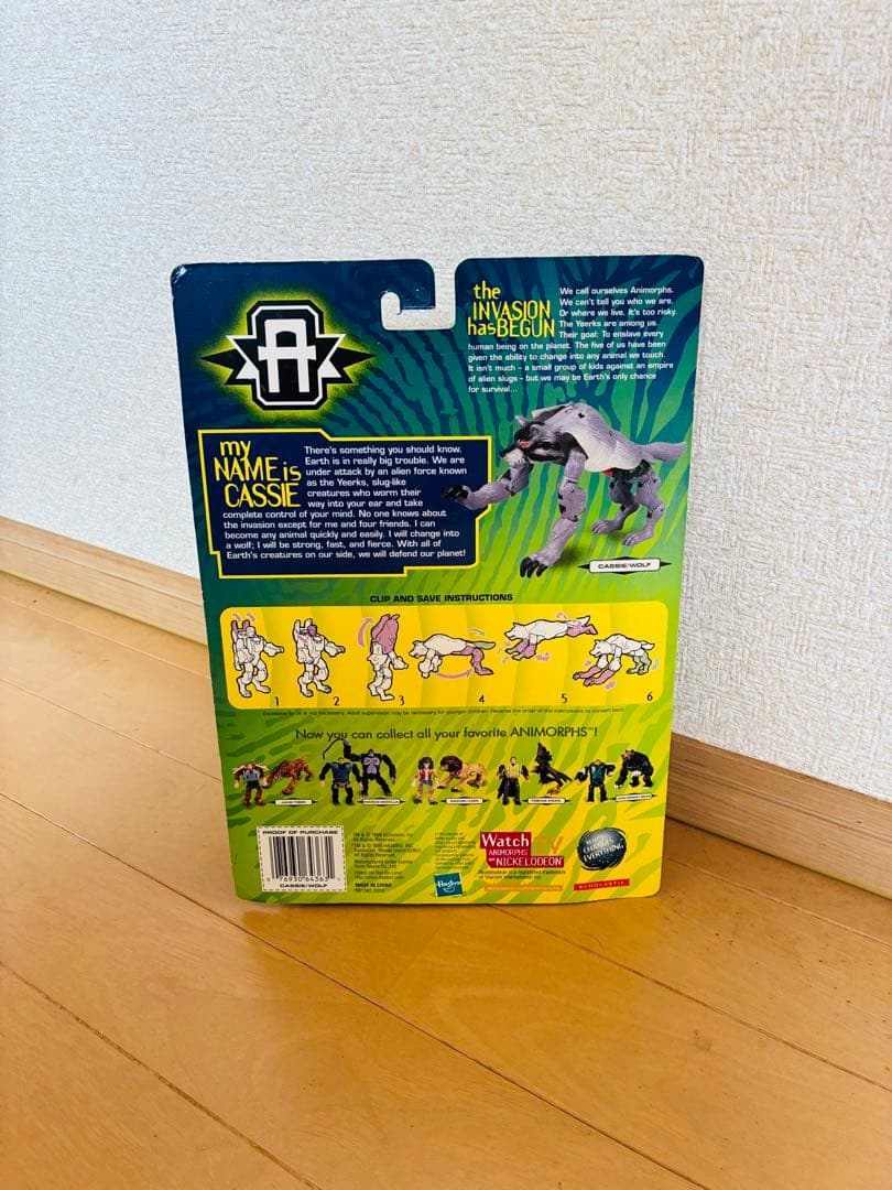 【箱付・美品】トランスフォーマー キャシー /ウルフ ANIMORPHS 開封品